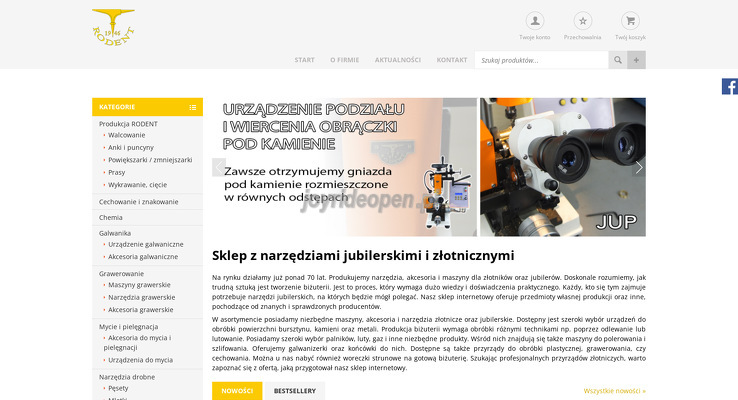 Rodent Narzędzia Złotnicze Tadeusz Bugała