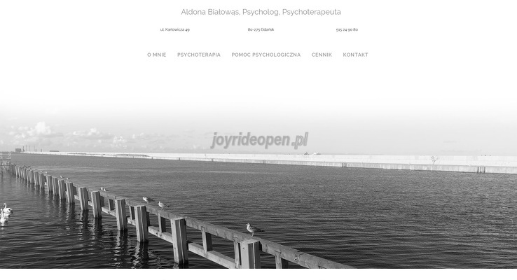 Psycholog - Psychoterapeuta Aldona Białowąs